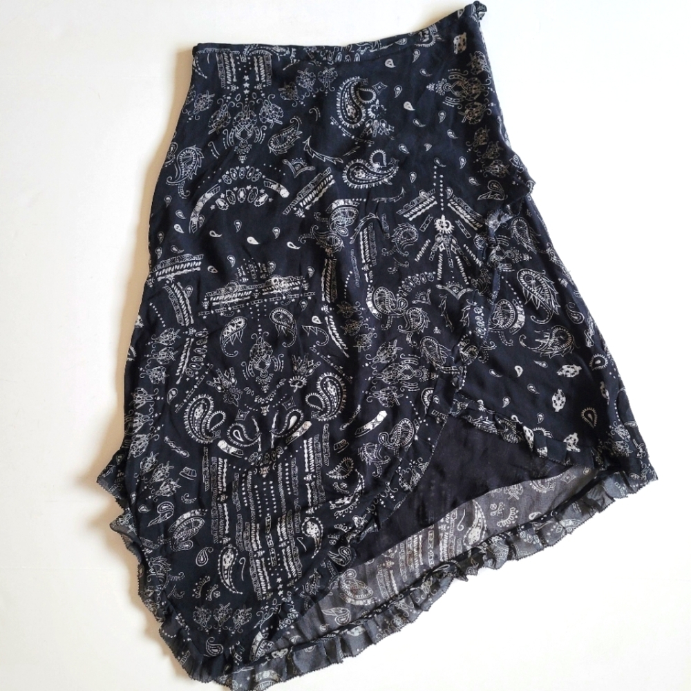 NWT IRO Banem Asymetric Ruffle Skirt - US 6